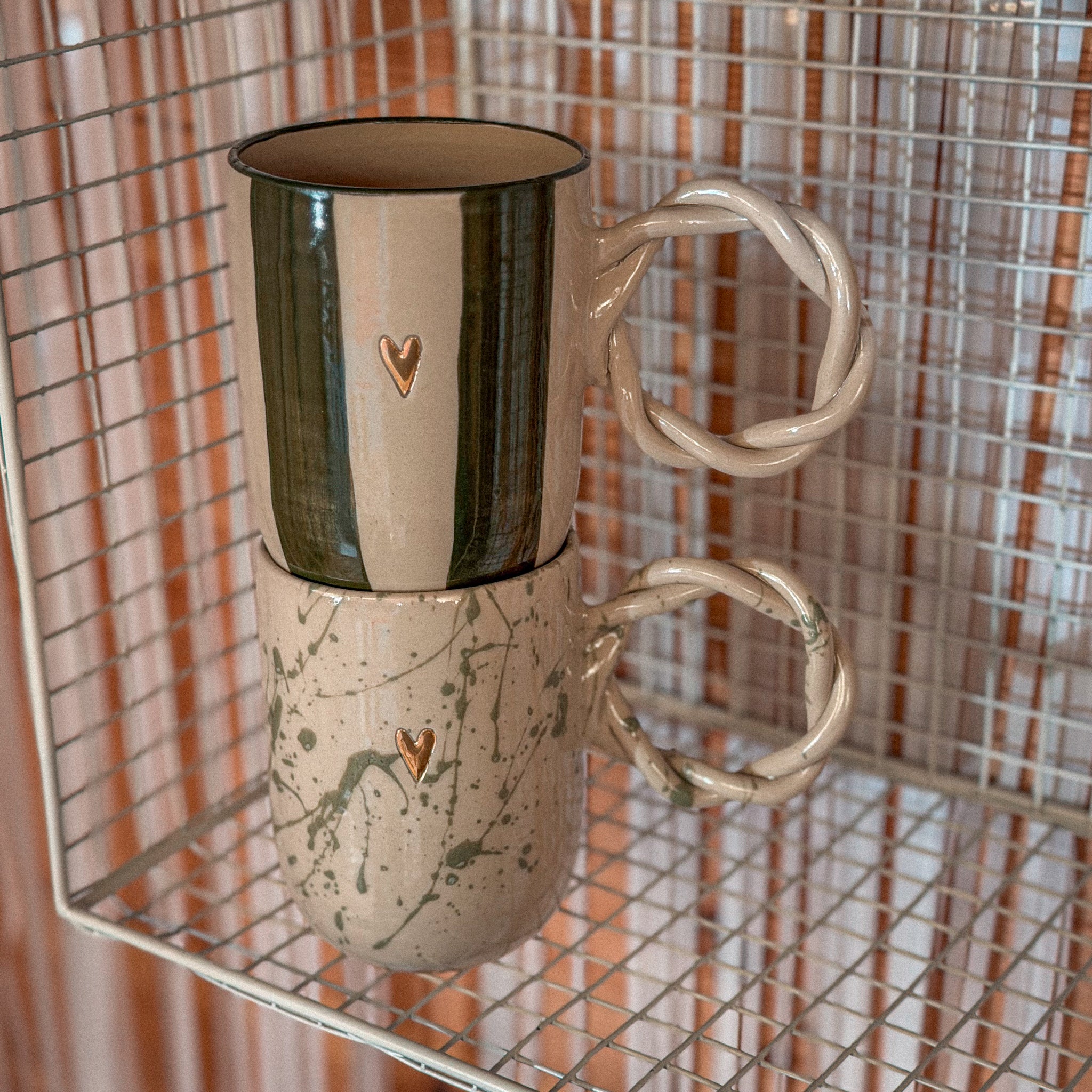 Mug « Manon XL cœur or »