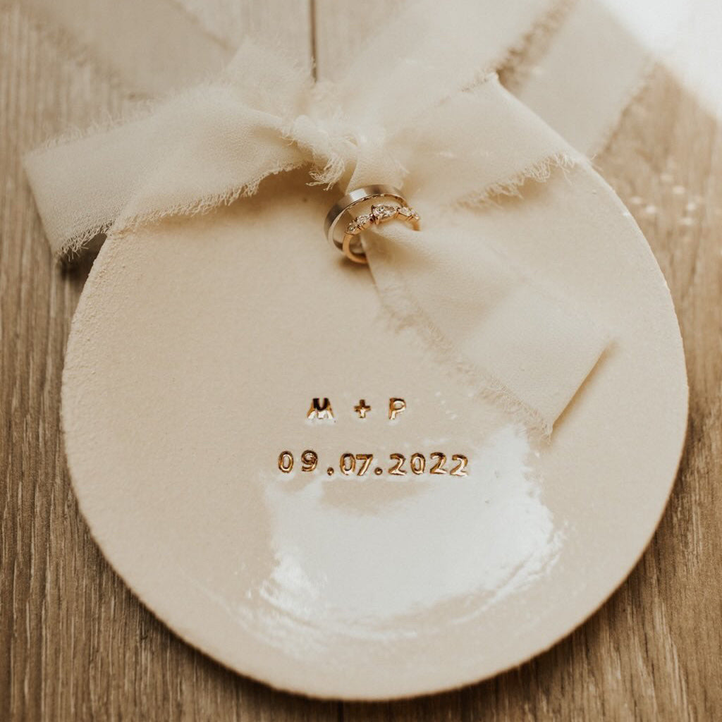 Coupelle à alliances personnalisée❤️