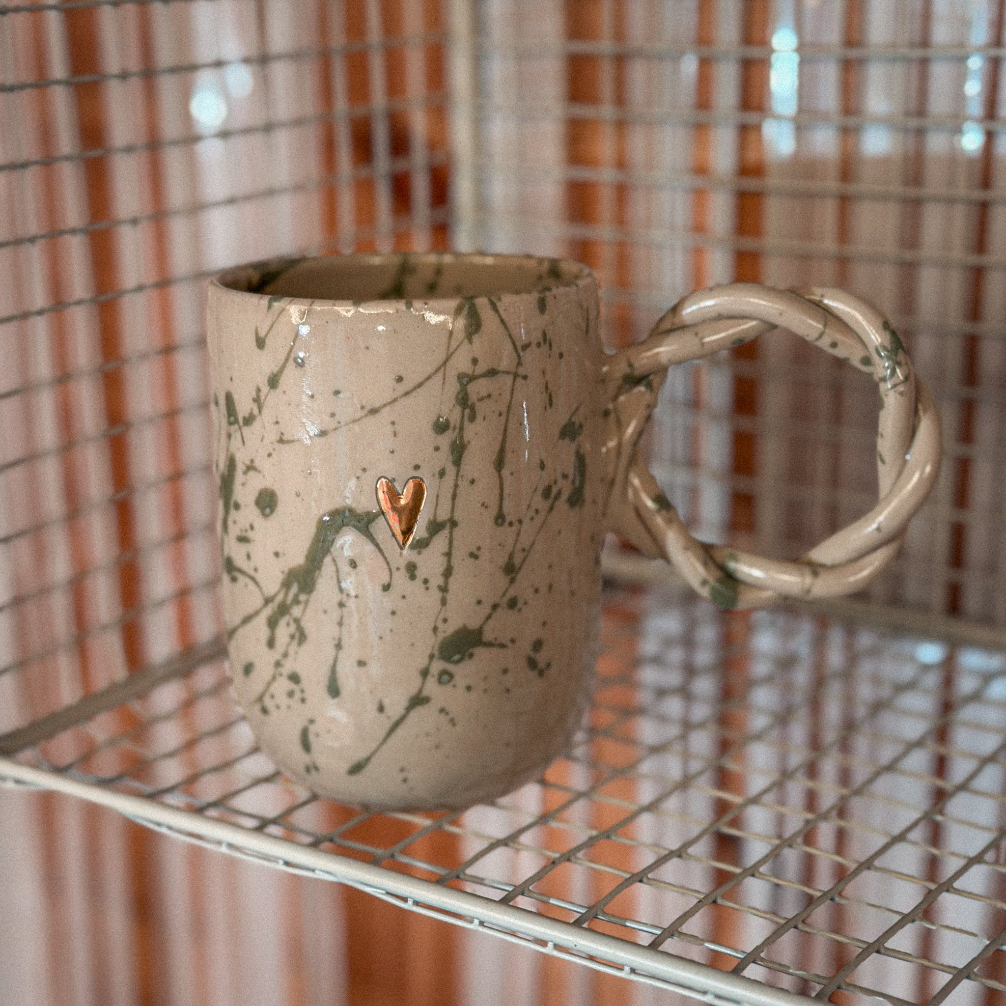 Mug « Manon XL cœur or »