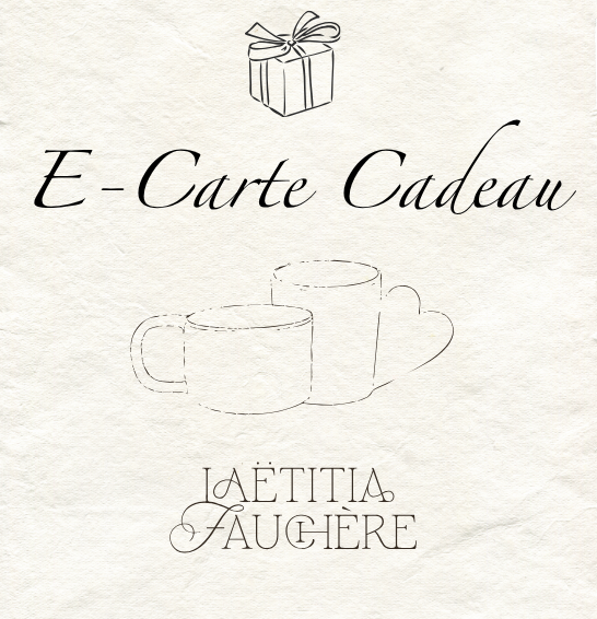 E-Carte cadeau Laetitia FAUCHERE