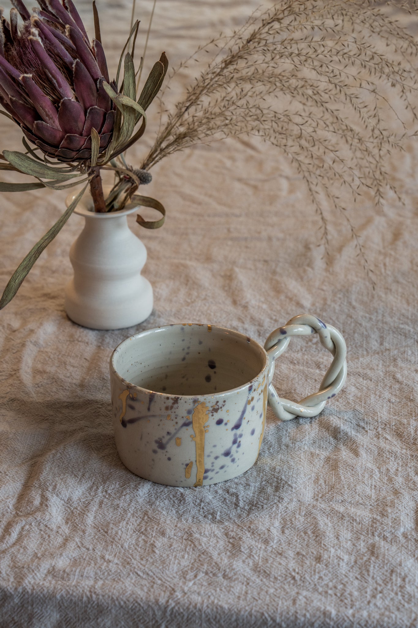 MUG Splash prune, dorée et rosée ( Edition limitée )