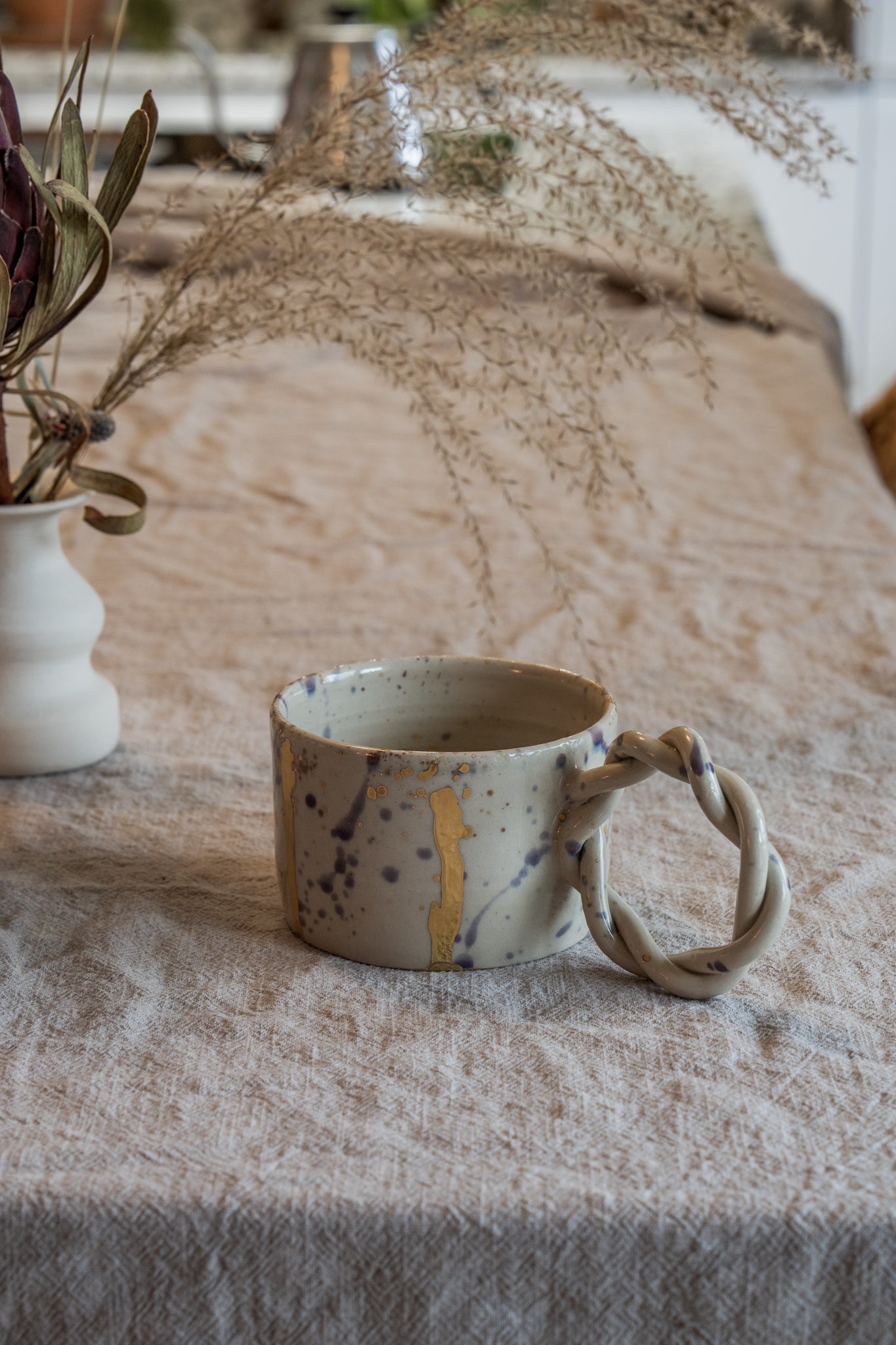 MUG Splash prune, dorée et rosée ( Edition limitée )