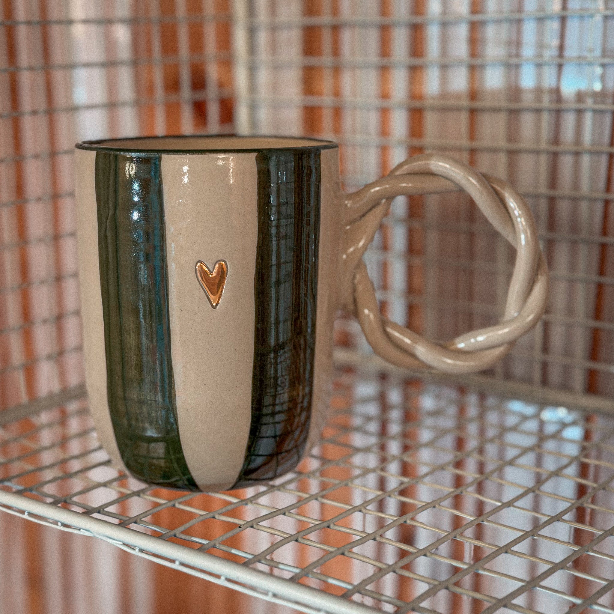 Mug « Manon XL cœur or »