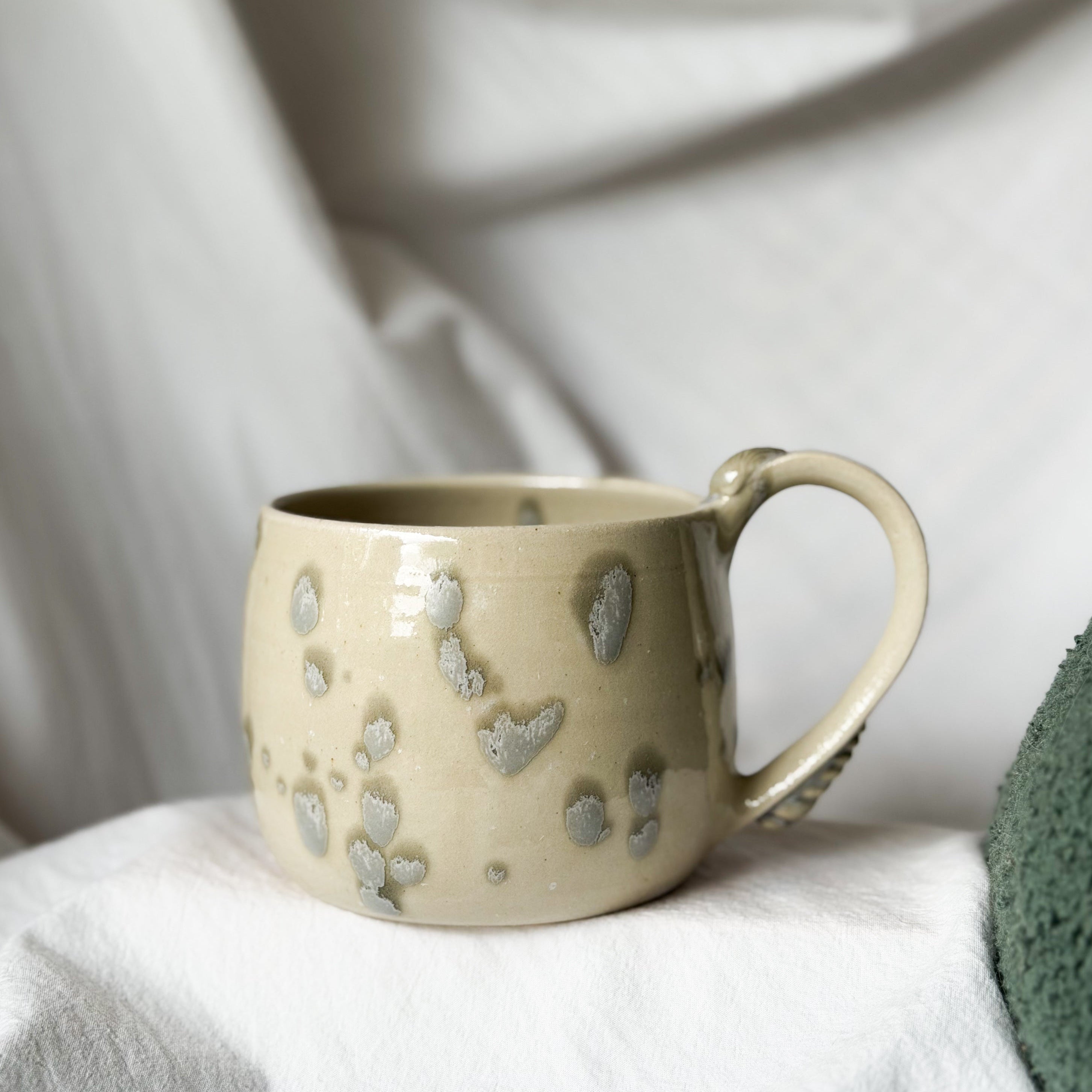 Tasse « au fond un coquillage 🐚 » blue