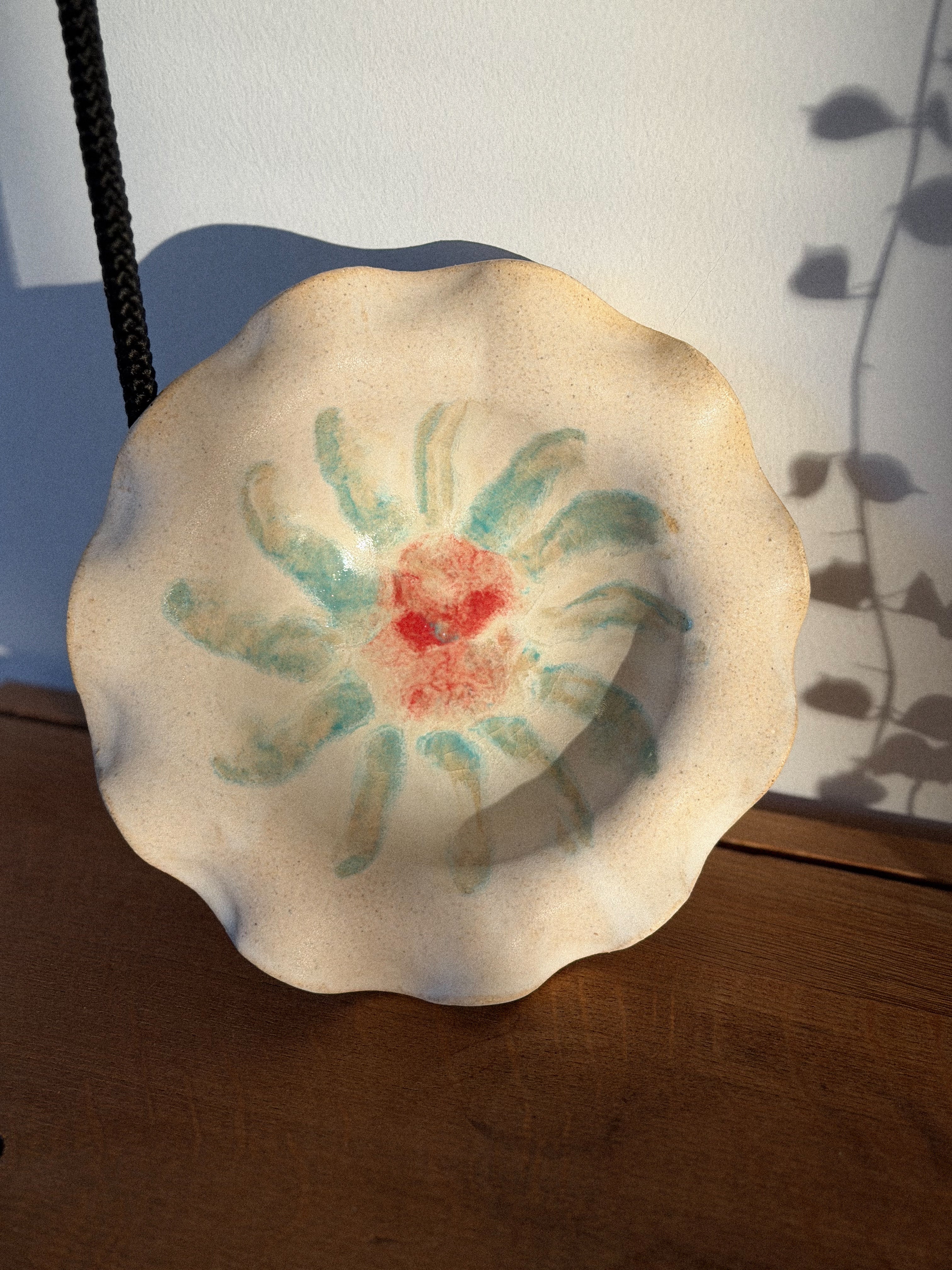 Bol pivoine peint