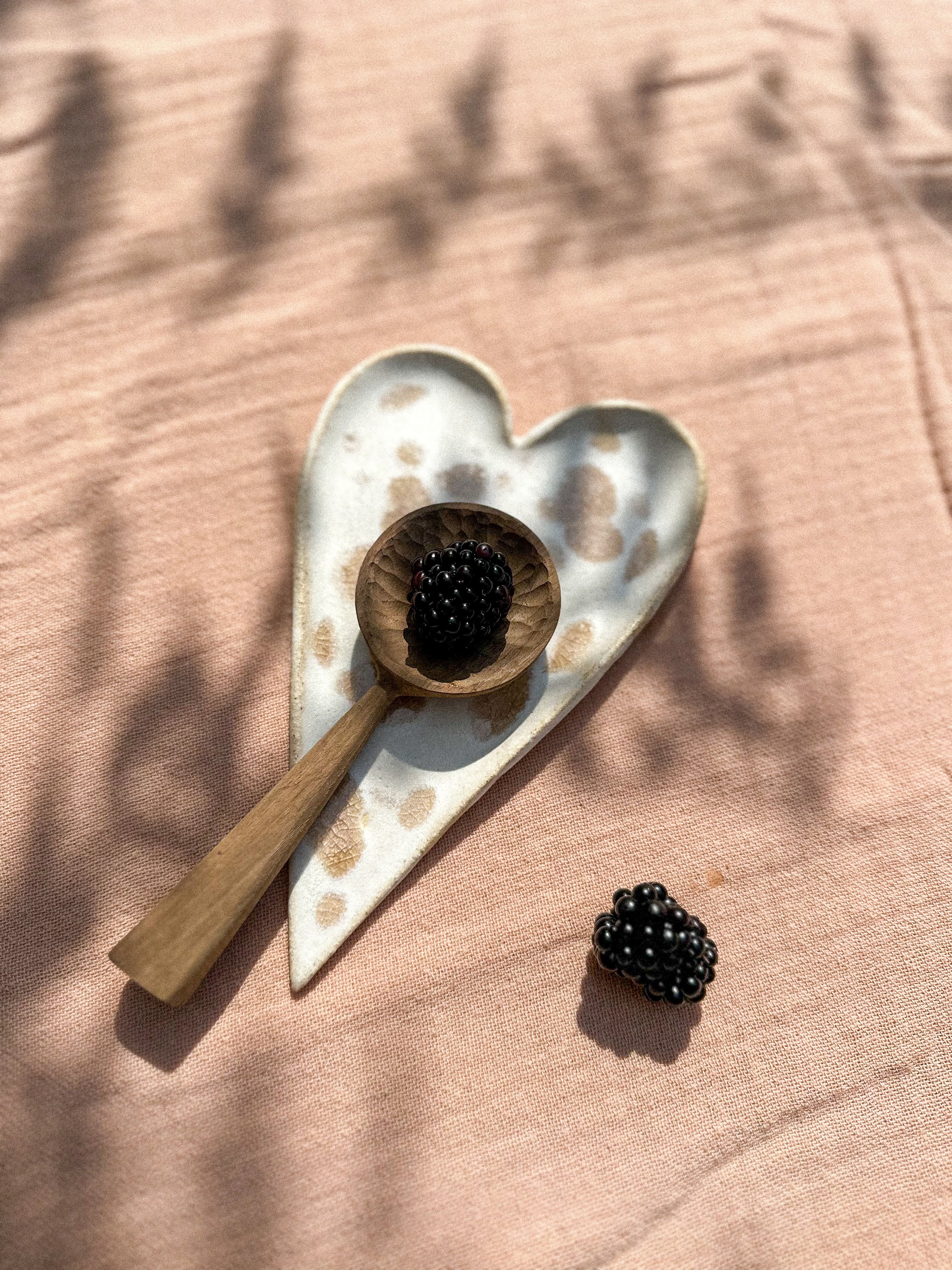 Repose cuillère « corazòn 🤍 »