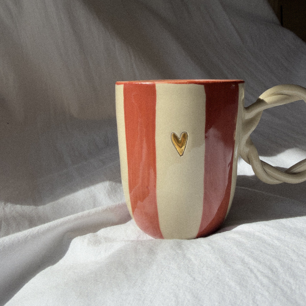 Mug « Manon XL cœur or »