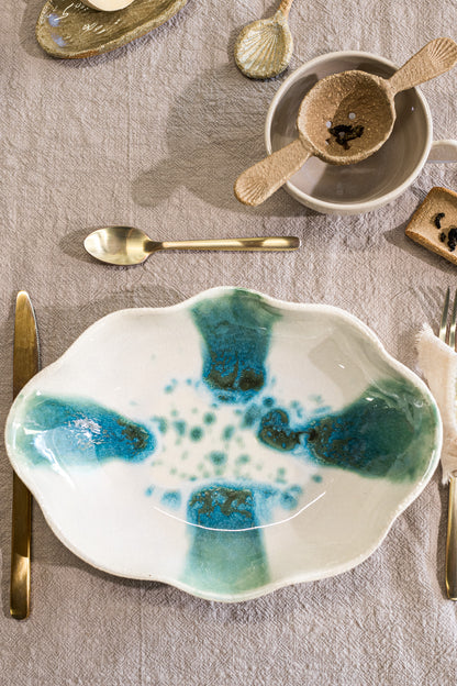 dish / soup plate &quot;lagoon&quot;