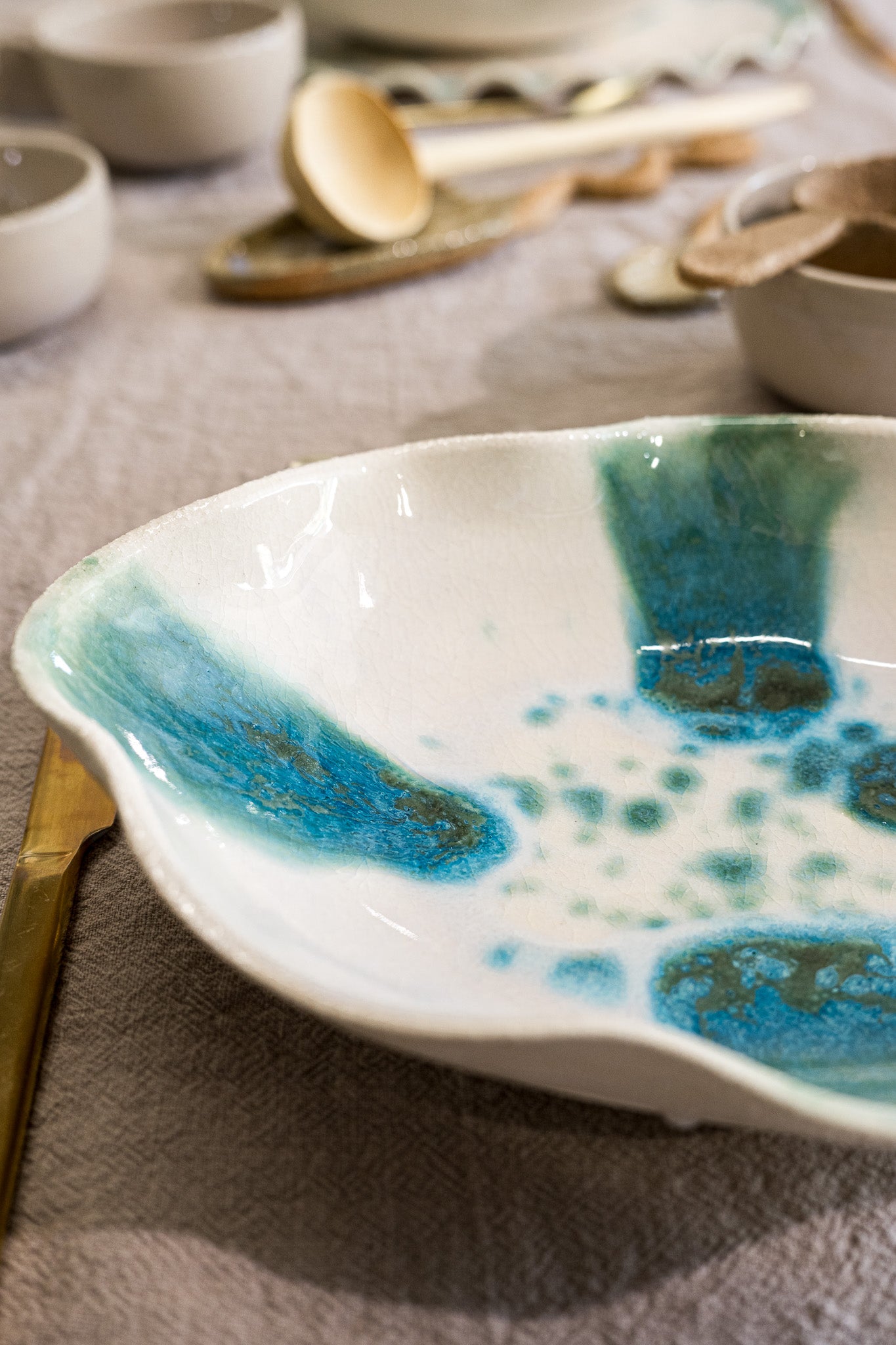 dish / soup plate &quot;lagoon&quot;