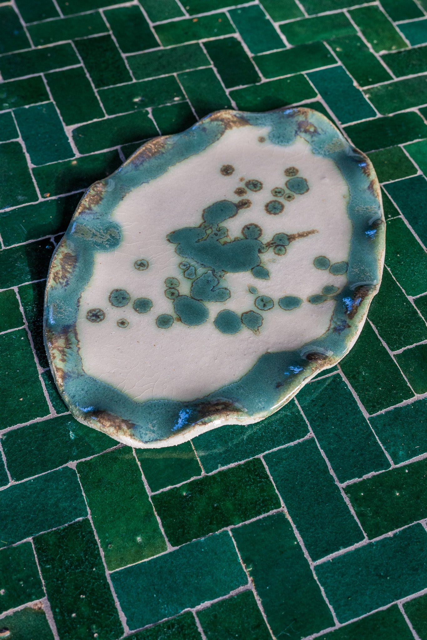 plate / dish &quot;Lagoon&quot;