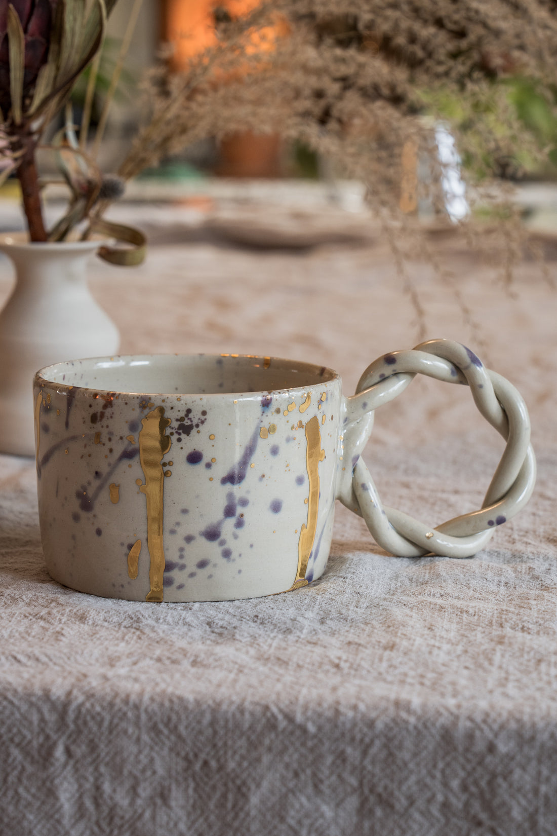 MUG Splash prune, dorée et rosée ( Edition limitée )