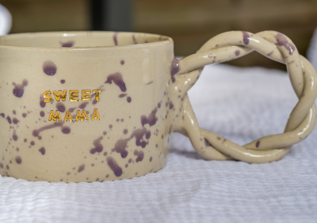 SEXY MAMA MUG pink striped (Limited edition)