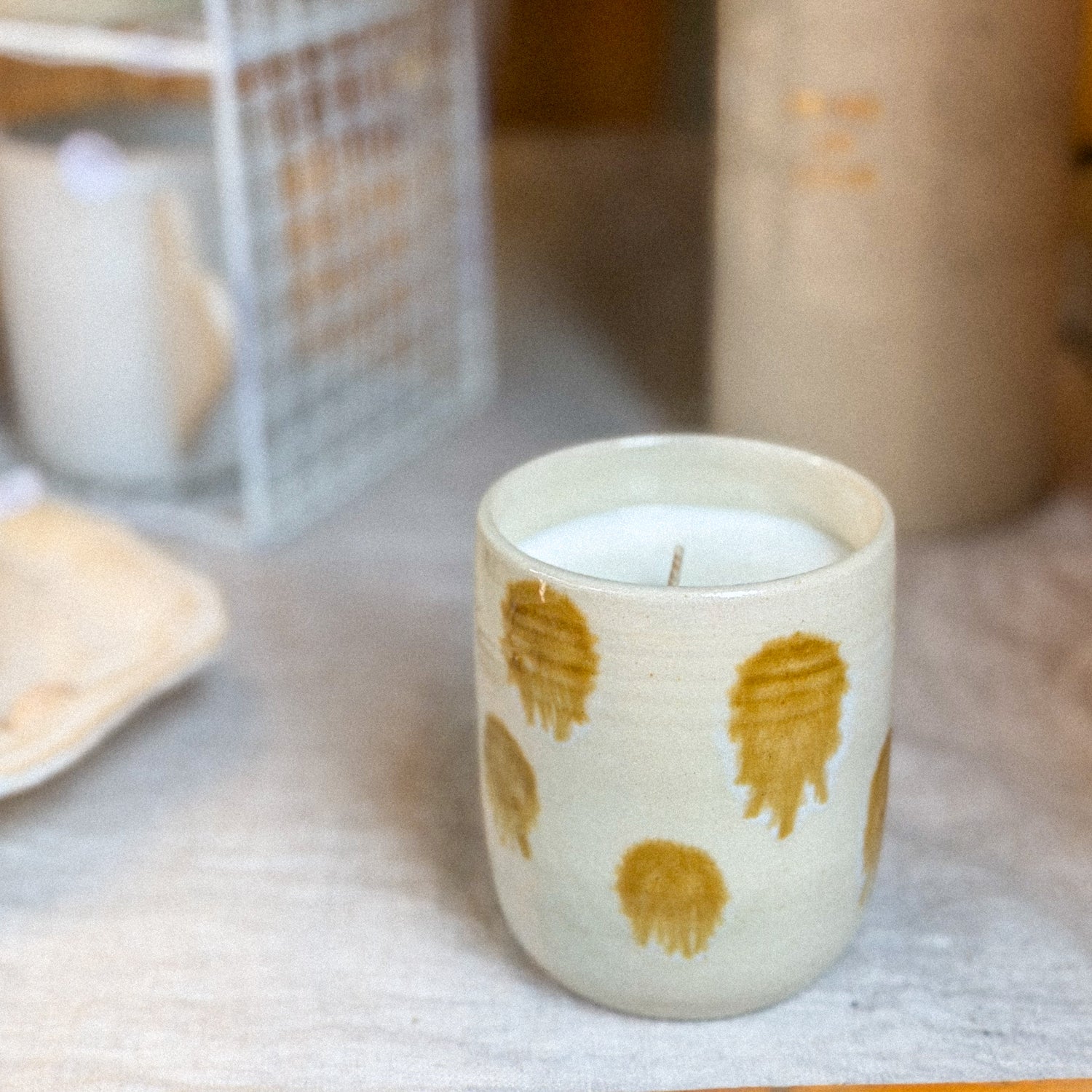 Vela de madera de Oud “Love”