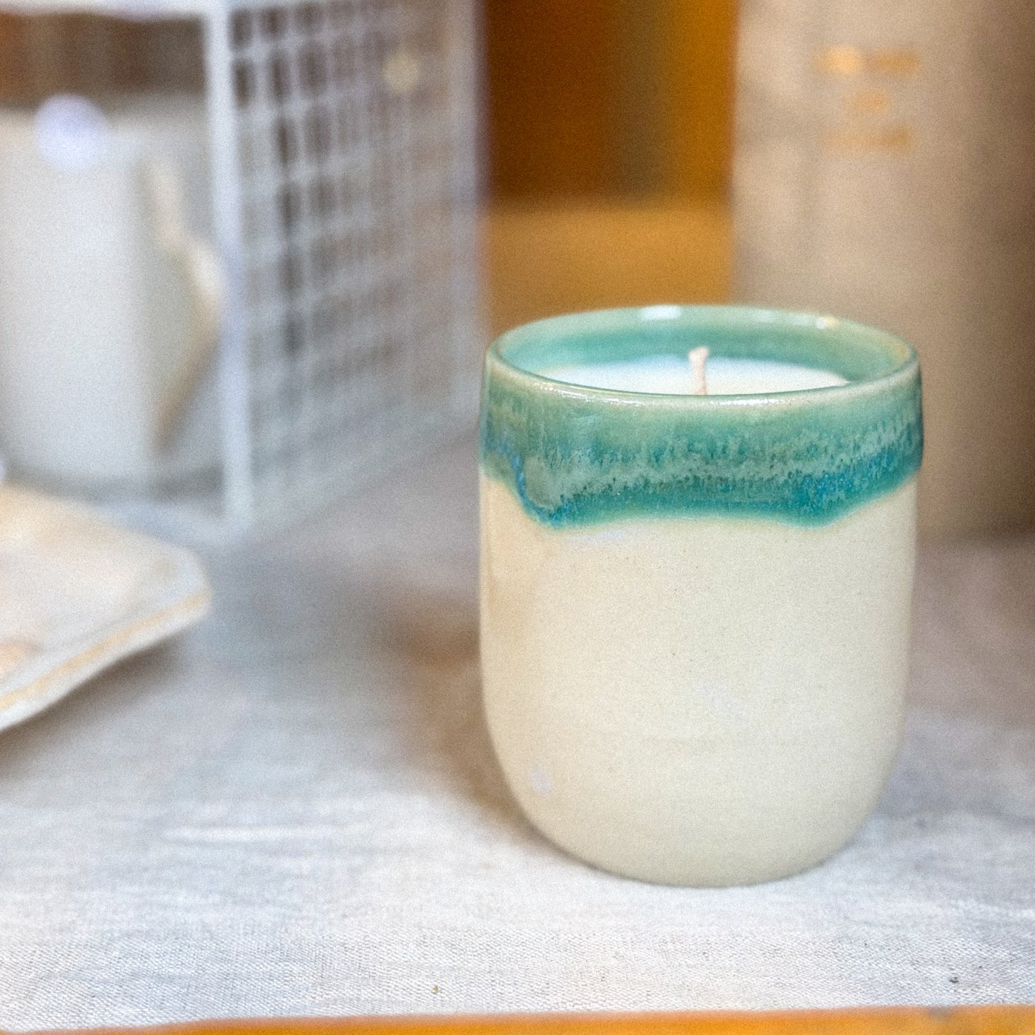 Vela de madera de Oud “Love”