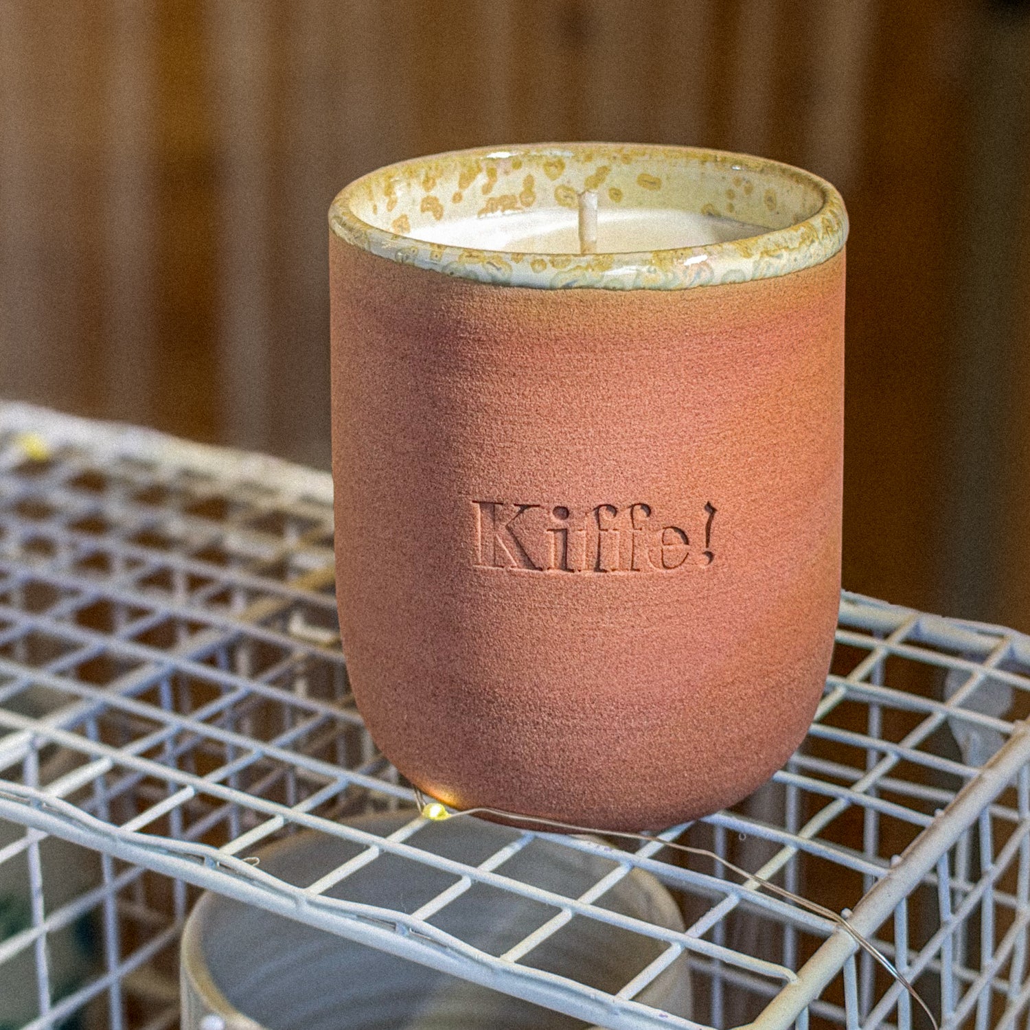 Vela de madera de Oud “Love”