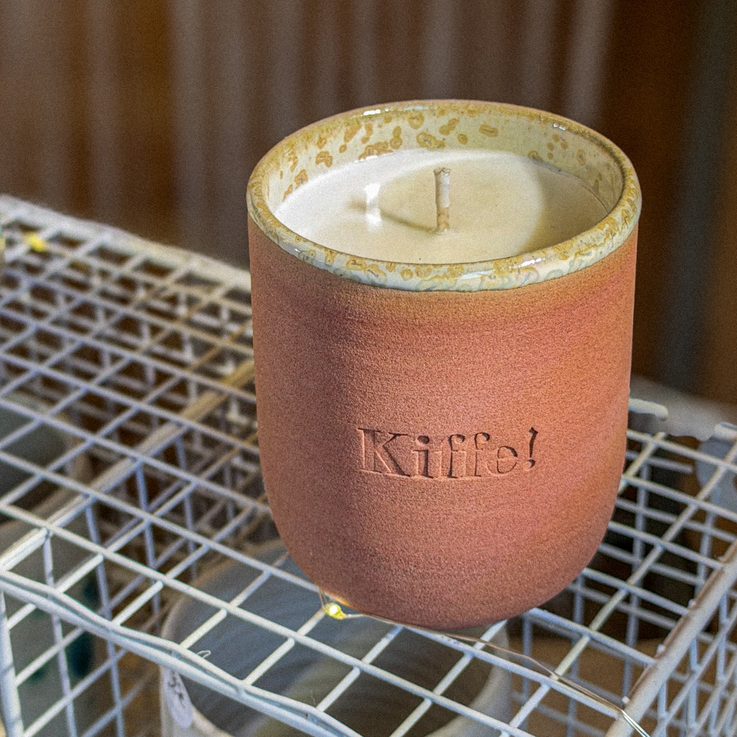 Vela de madera de Oud “Love”