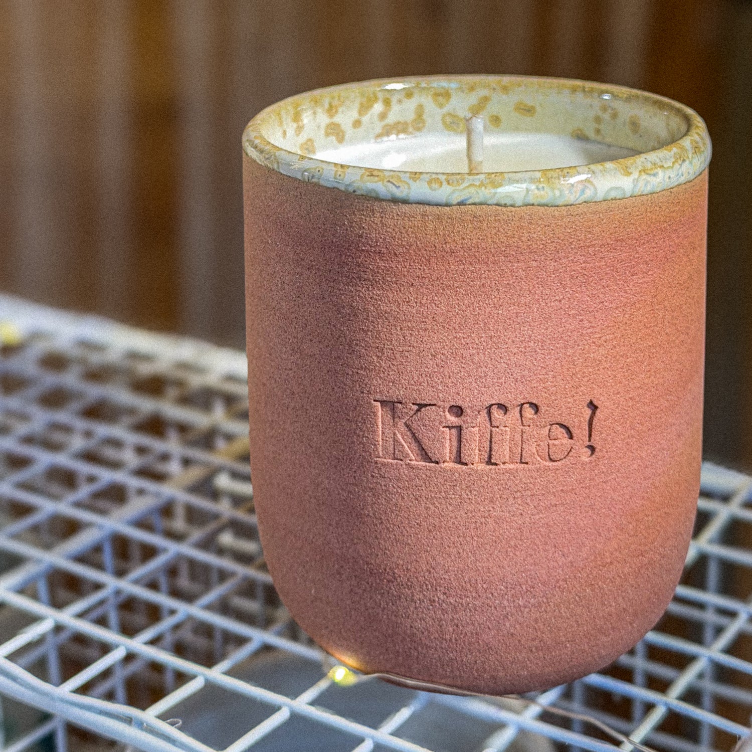 Vela de madera de Oud “Love”