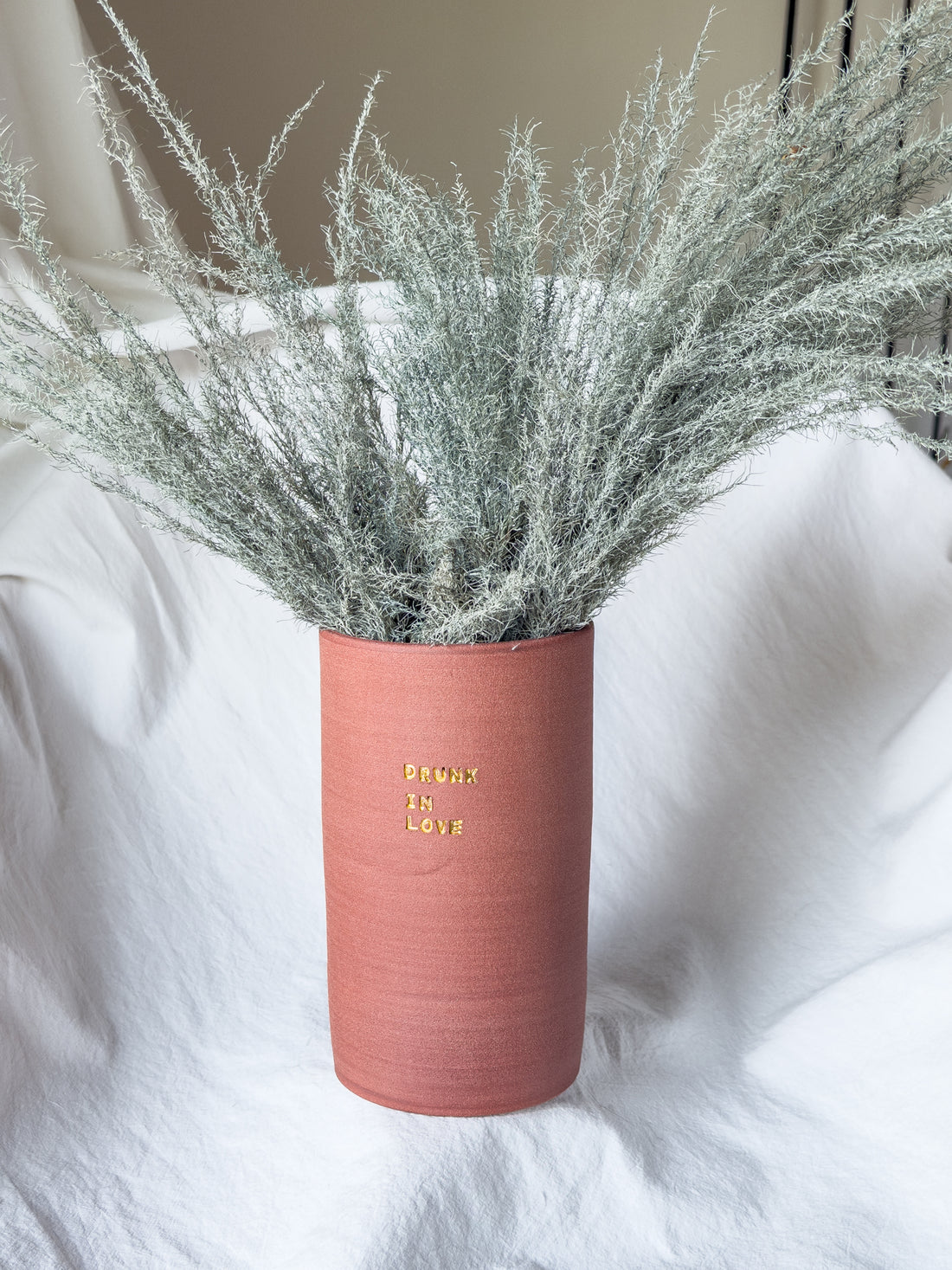 Vase DRUNK IN LOVE - GRÈS ROUGE TERRACOTTA