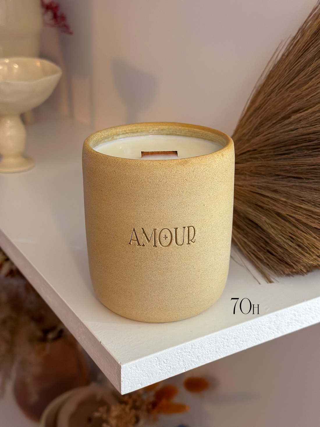 Candle “Amour” Old Rum-Tonka