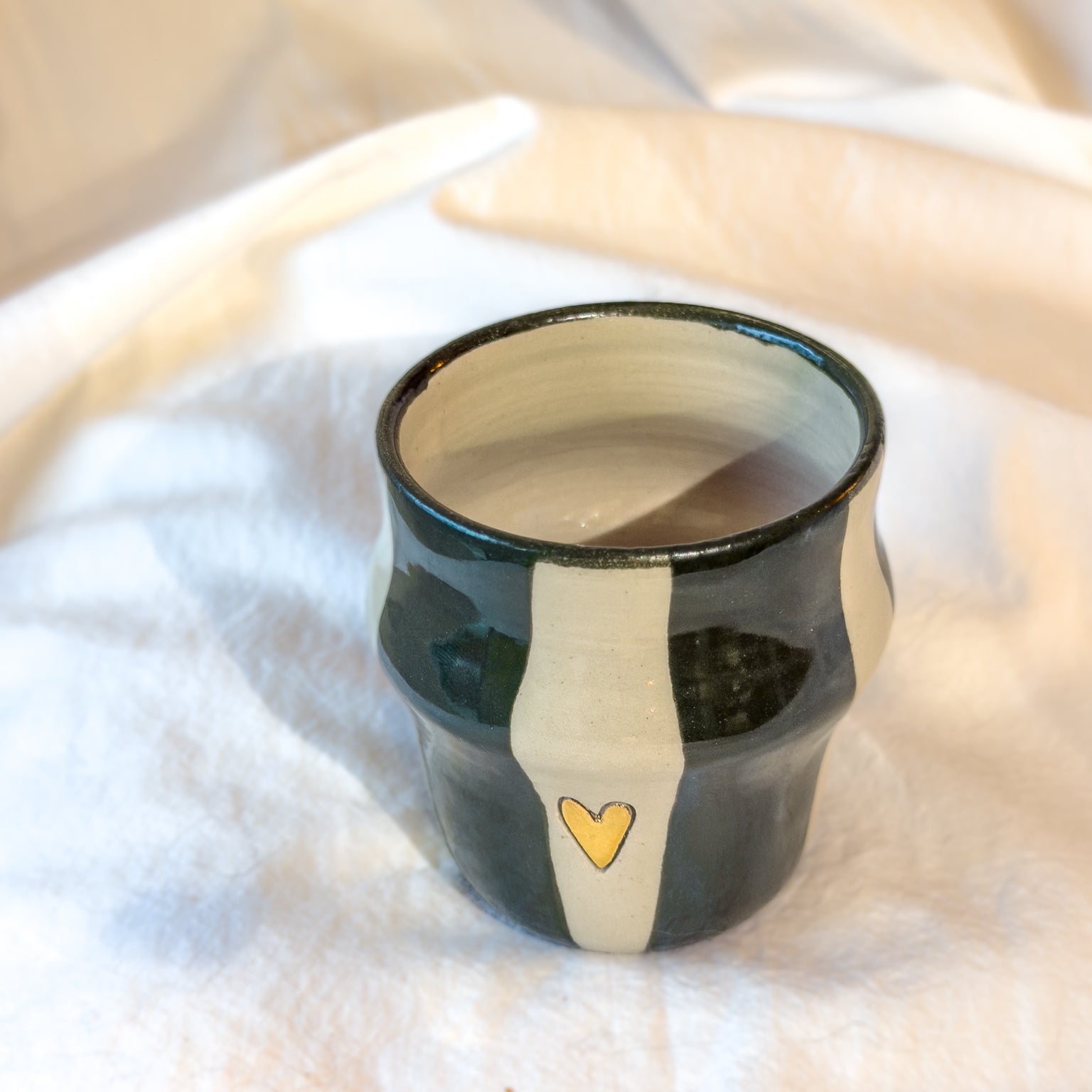 Tasse expresso « Brigitte » 💚🩵