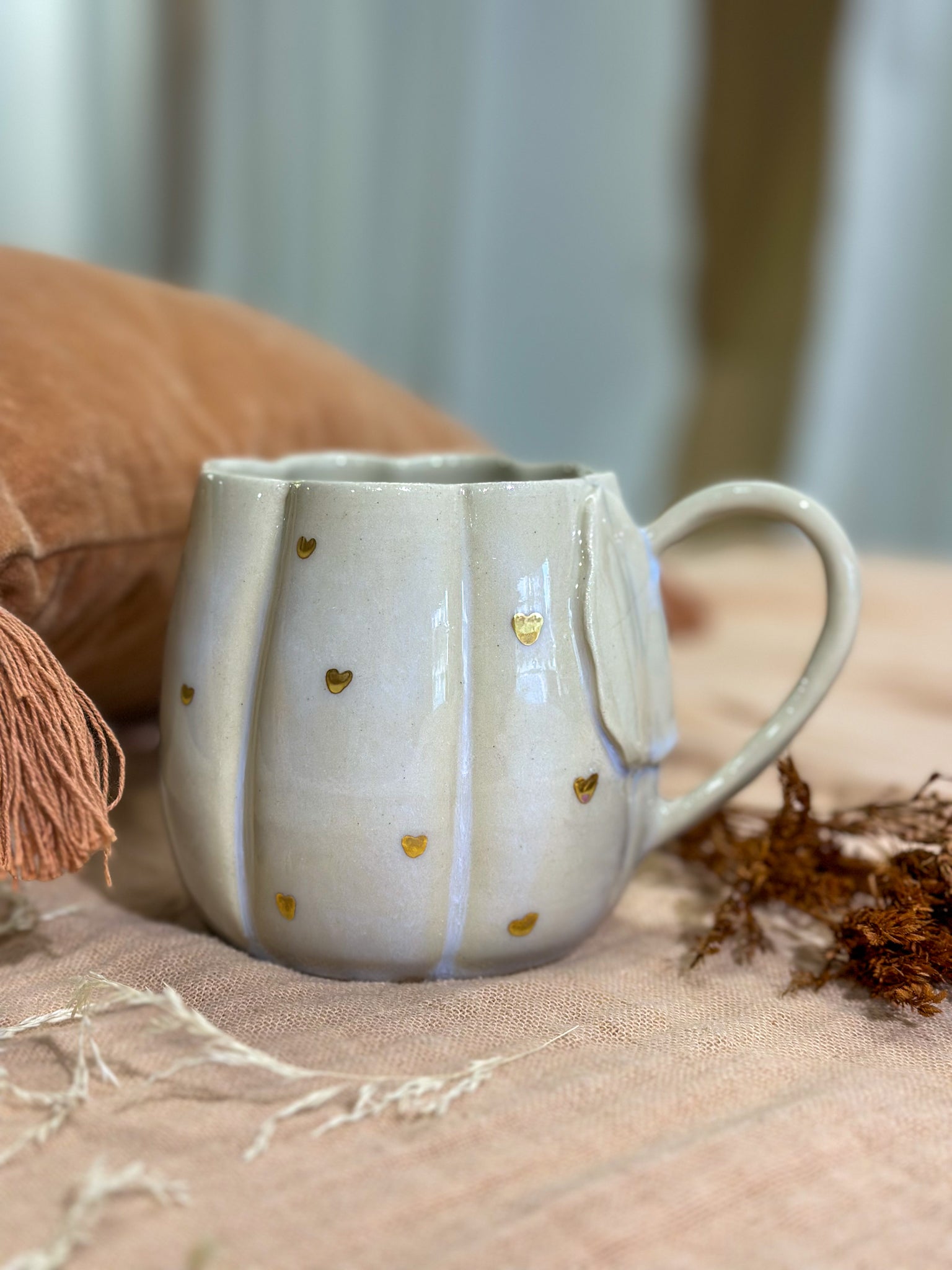 Tasse &quot;citrouille givrée&quot;