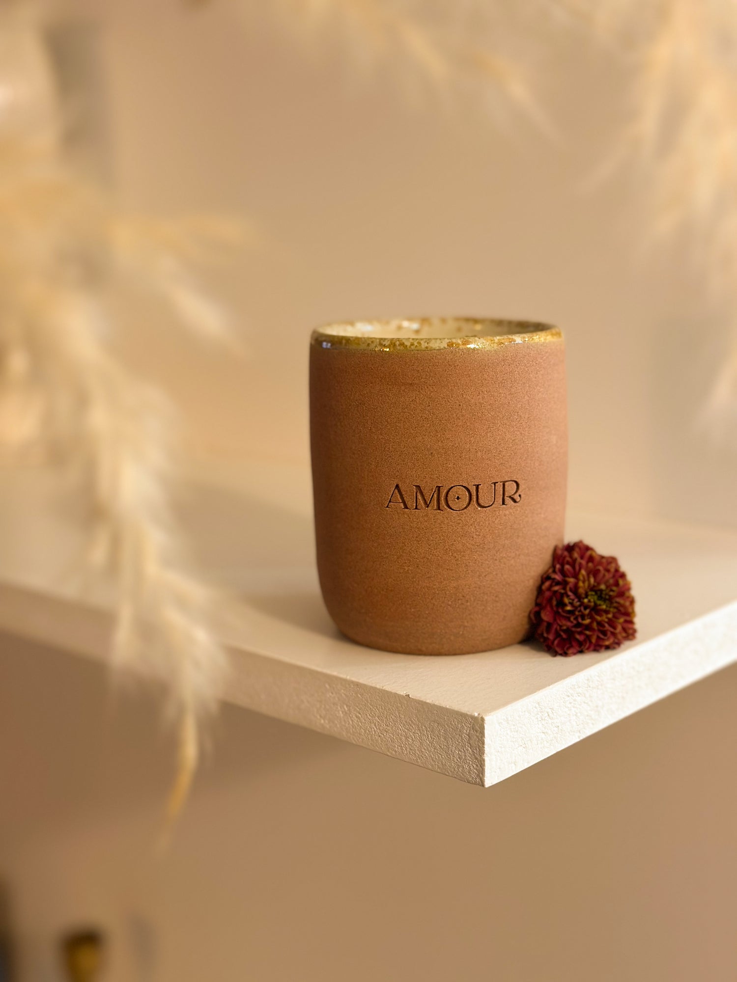 “Love” Oud Wood Candle