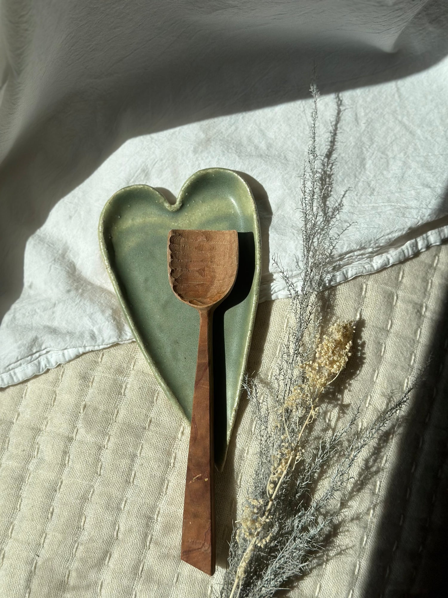Repose cuillère « corazòn 💚 »